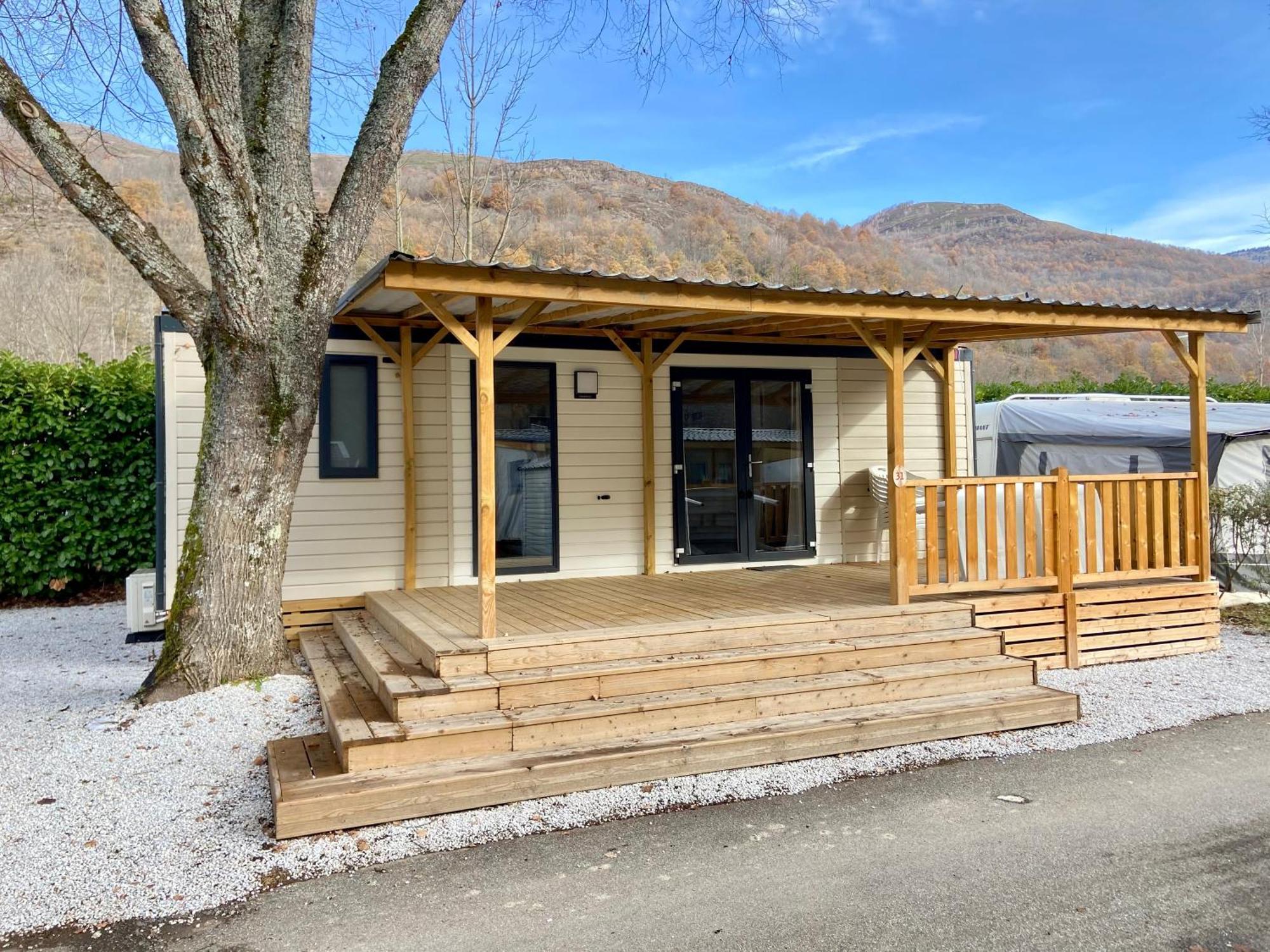 Camping Paradis La Marmotte 阿克斯莱泰尔姆 外观 照片