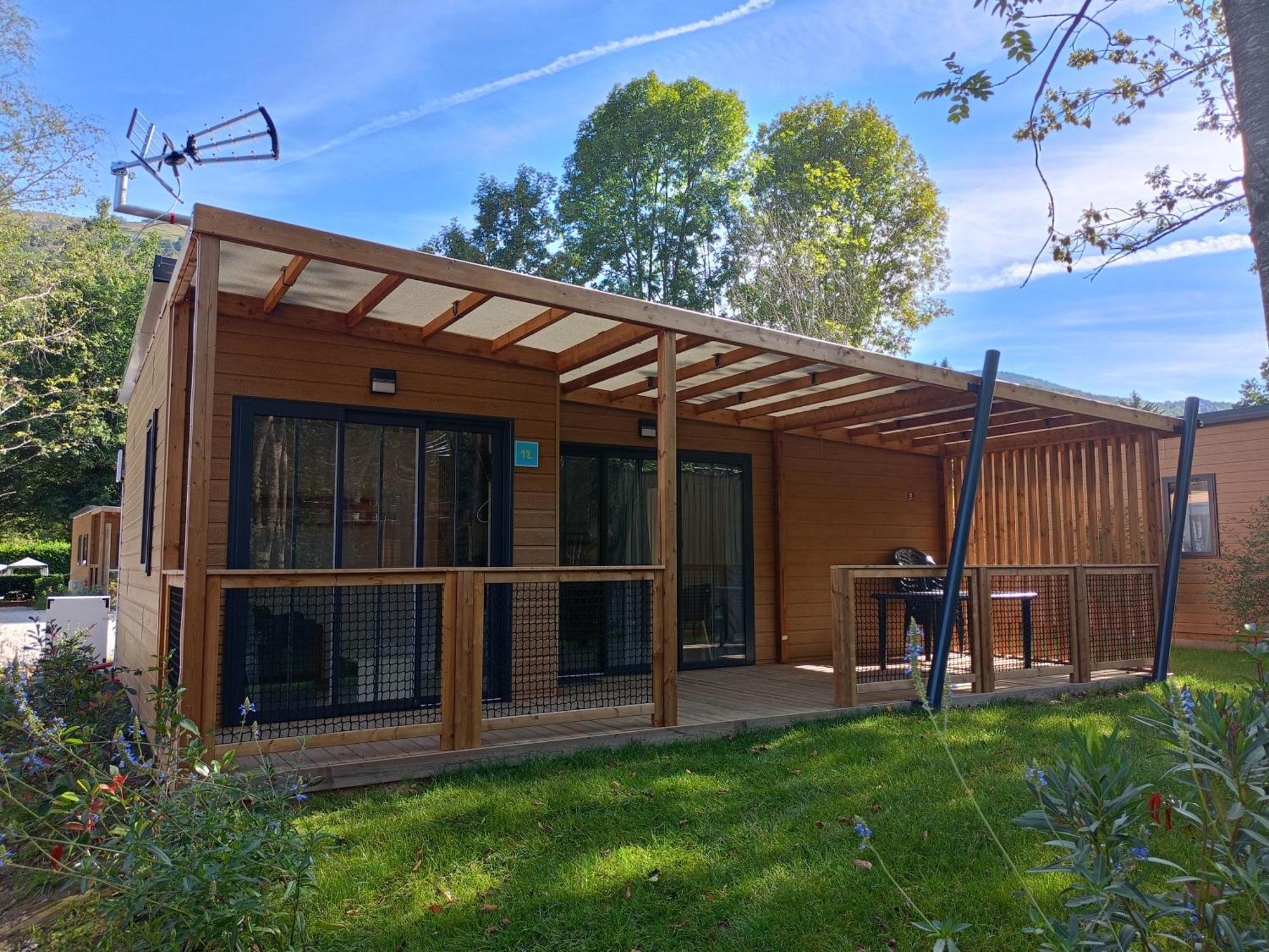 Camping Paradis La Marmotte 阿克斯莱泰尔姆 外观 照片