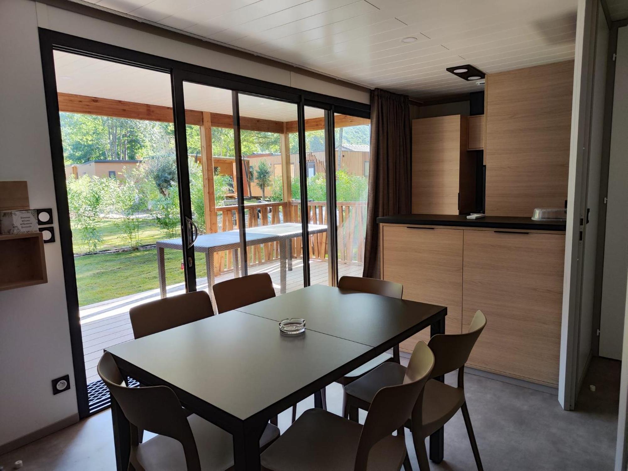 Camping Paradis La Marmotte 阿克斯莱泰尔姆 外观 照片