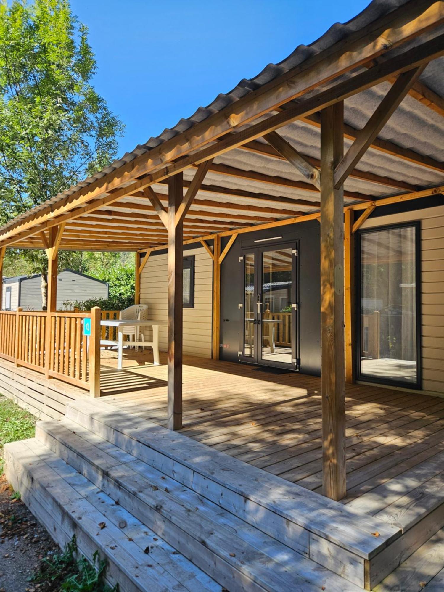 Camping Paradis La Marmotte 阿克斯莱泰尔姆 外观 照片