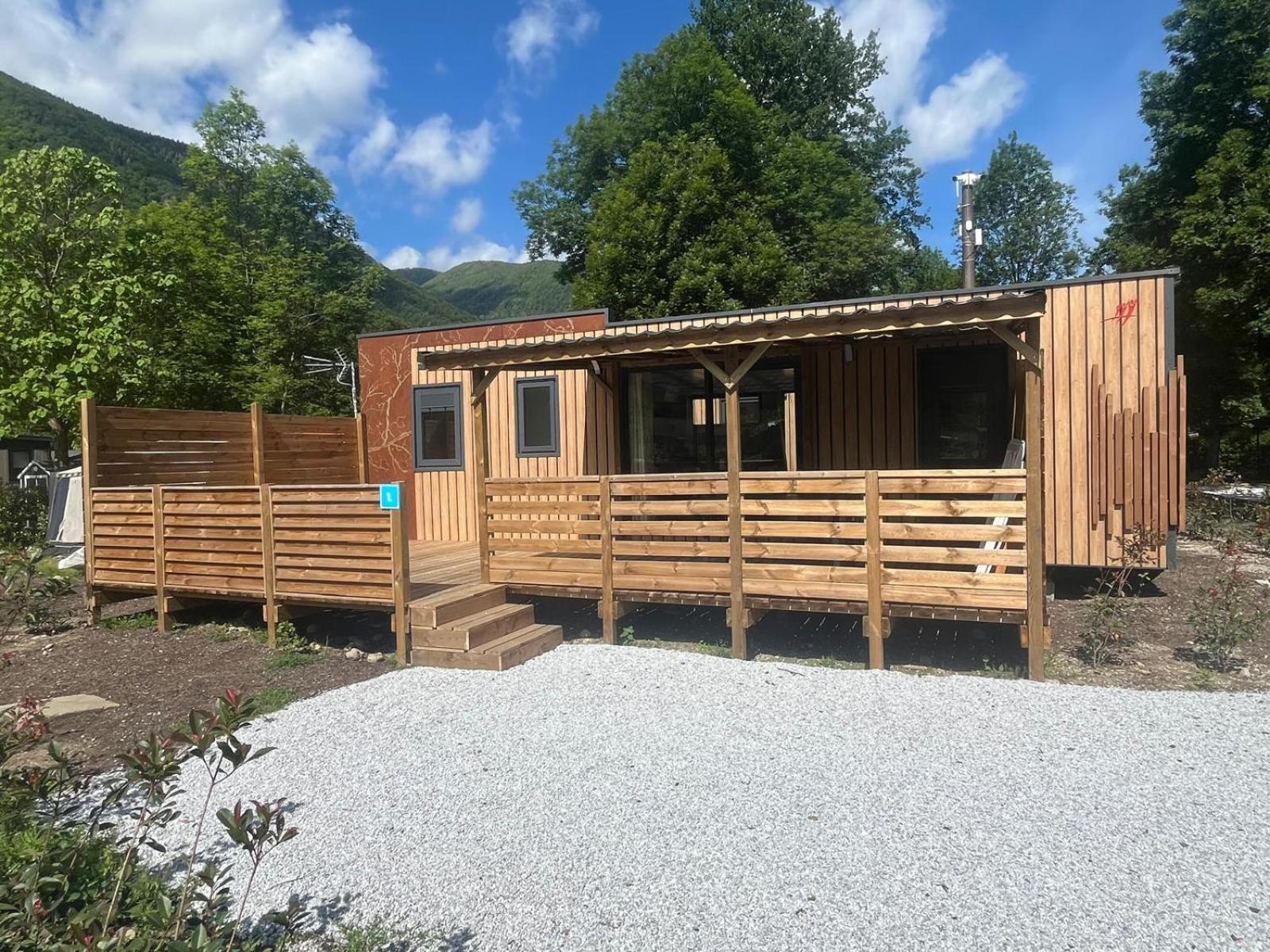 Camping Paradis La Marmotte 阿克斯莱泰尔姆 外观 照片